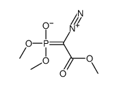 Acetic acid,diazo(dimethoxyphosphinyl)-,methyl ester结构式