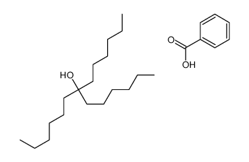 benzoic acid,7-hexyltridecan-7-ol Structure