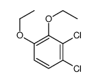 1,2-dichloro-3,4-diethoxybenzene Structure