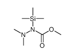 methyl N-(dimethylamino)-N-trimethylsilylcarbamate结构式