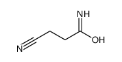 3-Cyanopropanamide Structure