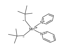 Mn(CH2CBu(t))2 * 2 pyridine结构式