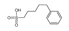 5-phenylpentane-1-sulfonic acid Structure
