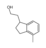 2-(4-methyl-2,3-dihydro-1H-inden-1-yl)ethanol Structure