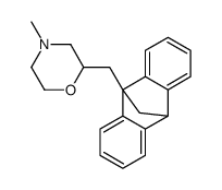 Morpholine,2-(9,10-methanoanthracen-9(10H)-ylmethyl)-4-methyl结构式