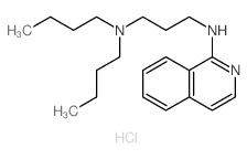 N,N-dibutyl-N-isoquinolin-1-yl-propane-1,3-diamine structure