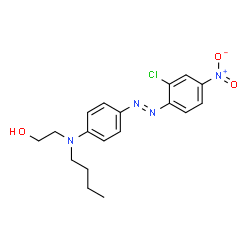 4-[N-(2-Hydroxyethyl)-N-butylamino]-2'-chloro-4'-nitroazobenzene Structure