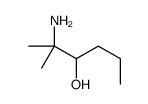 2-Amino-2-methyl-3-hexanol Structure