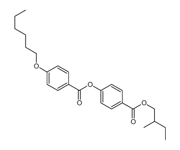 4-[(2-methylbutoxy)carbonyl]phenyl 4-(hexyloxy)benzoate picture