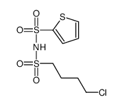 N-(4-chlorobutylsulfonyl)thiophene-2-sulfonamide Structure