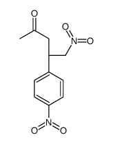 (4S)-5-nitro-4-(4-nitrophenyl)pentan-2-one Structure