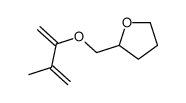 2-(3-methylbuta-1,3-dien-2-yloxymethyl)oxolane结构式