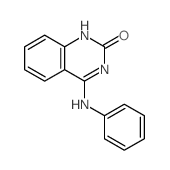 2(1H)-Quinazolinone,4-(phenylamino)- Structure