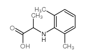 2-(2,6-dimethylanilino)propanoic acid Structure