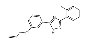 5-(m-Allyloxyphenyl)-3-(o-tolyl)-1H-1,2,4-triazole picture