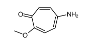 5-amino-2-methoxycyclohepta-2,4,6-trien-1-one Structure