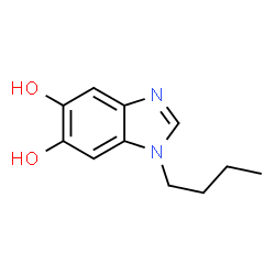 1H-Benzimidazole-5,6-diol, 1-butyl- (9CI)结构式