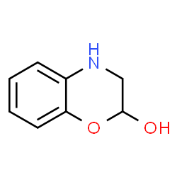 2H-1,4-Benzoxazin-2-ol,3,4-dihydro-结构式