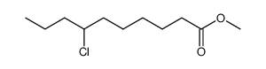 7-Chlor-methyldecanoat结构式