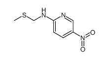 2-Pyridinamine,N-[(methylthio)methyl]-5-nitro-(9CI) Structure