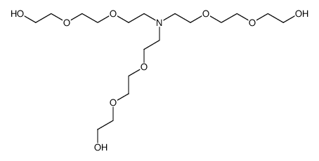 tris[2-{2-(2-hydroxyethoxy)ethoxy}ethyl]amine结构式