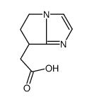 5H-Pyrrolo[1,2-a]imidazole-7-aceticacid,6,7-dihydro-(9CI)结构式