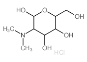 3-dimethylamino-6-(hydroxymethyl)oxane-2,4,5-triol结构式