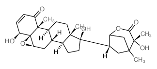 2-Oxabicyclo[3.2.1]octan-3-one,7-[(4b,5b,6b,17b)-5,6-epoxy-4,17-dihydroxy-1-oxoandrost-2-en-17-yl]-4-hydroxy-4,5-dimethyl-,(1R,4R,5R,7S)-结构式