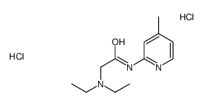 2-(diethylamino)-N-(4-methylpyridin-2-yl)acetamide,dihydrochloride Structure