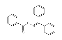 S-benzoyl-N-(diphenylmethylene)thiohydroxylamine Structure