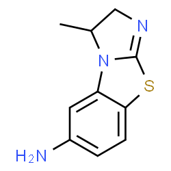 Imidazo[2,1-b]benzothiazol-6-amine, 2,3-dihydro-3-methyl- (9CI)结构式