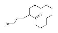 2-(3-bromopropyl)cyclododecan-1-one Structure