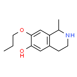 6-Isoquinolinol,1,2,3,4-tetrahydro-1-methyl-7-propoxy-(9CI) Structure