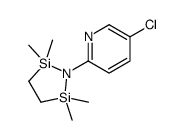 1-(5-chloropyridin-2-yl)-2,2,5,5-tetramethyl-1,2,5-azadisilolidine Structure