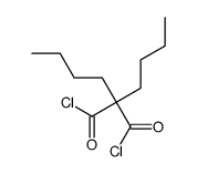 2,2-dibutylpropanedioyl dichloride结构式