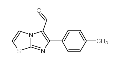 6-对甲苯基咪唑并[2,1-b]噻唑-5-甲醛结构式