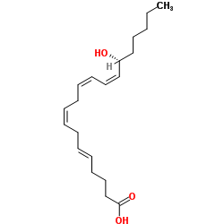 15(R)-HETE结构式