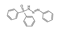 3-Diphenylphosphinyl-1-phenyltriazen结构式