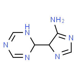 4H-Imidazol-5-amine,4-(1,2-dihydro-1,3,5-triazin-2-yl)-结构式