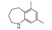1H-1-Benzazepine,2,3,4,5-tetrahydro-6,8-dimethyl-(9CI) structure