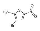 3-bromo-5-nitrothiophen-2-amine结构式