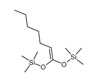 2-pentyl-1,1-bis(trimethylsilyloxy)ethene结构式
