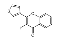 3-Iodo-2-(3-thienyl)-4H-chromen-4-one结构式