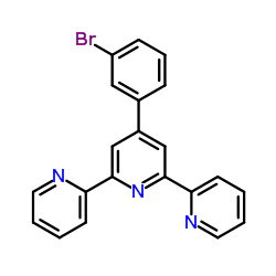 4'-(3-Bromophenyl)-2,2':6',2''-terpyridine Structure