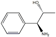 (1S,2R)-1-AMINO-1-PHENYLPROPAN-2-OL结构式