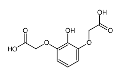 2-[3-(carboxymethoxy)-2-hydroxyphenoxy]acetic acid Structure