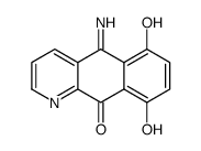 Benzo[g]quinolin-10(5H)-one, 6,9-dihydroxy-5-imino Structure