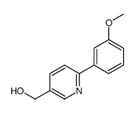 [6-(3-methoxyphenyl)pyridin-3-yl]methanol Structure