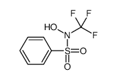 N-hydroxy-N-(trifluoromethyl)benzenesulfonamide Structure