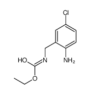 ethyl N-[(2-amino-5-chlorophenyl)methyl]carbamate结构式